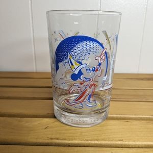 Vintage Walt Disney World 1996 25th Anniversary Mickey Mouse Glass